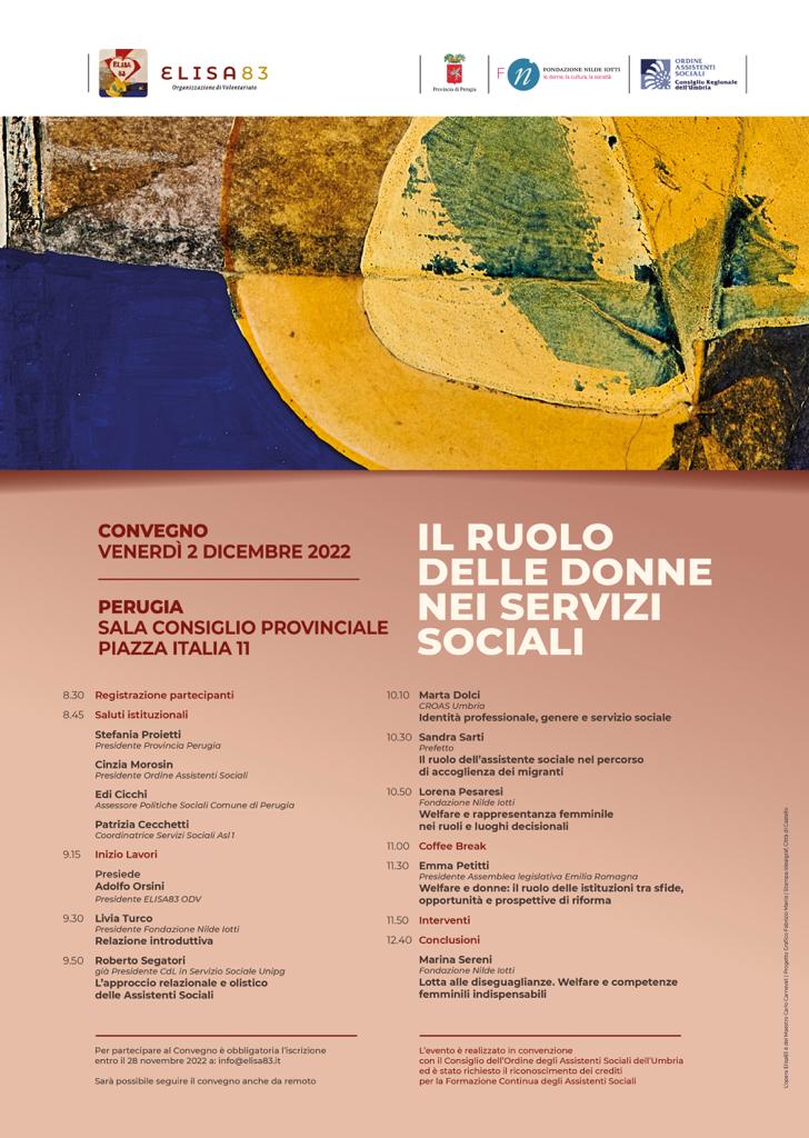 Seminario: Il Ruolo delle Donne nei Servizi Sociali