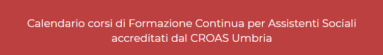 elenco corsi umbria